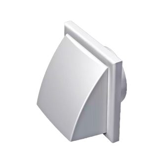   Vents MV 102 VK ABS Ereszelem Na 100 csőcsatlakozóval visszacsapószeleppel