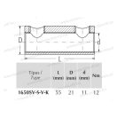 GPH 1650 SV-S-V-K Szakadófejes toldóhüvely 16-50mm2