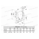 VENTS 100VK Csőventilátor 59W 250m3/ÓRA, VK 100