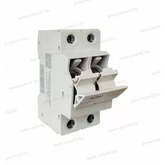   OMU system OM 10X38 DC1000V 2P 2 pólusú PV hengeres olvadó biztosíték aljzat