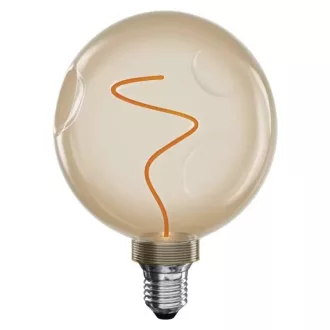   Emos Z50B11 LED izzó E27 A60 4,5W 240lm 1800K meleg fehér flame izzószál vintage 3 év garancia
