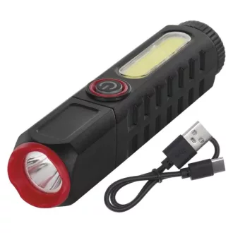 Emos P4720 Led-es újratölthető műanyag zseblámpa 120lm