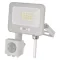 Emos ZS2314W LED reflektor mozgásérzékelővel 10W, fehér, IP54, 1000 lm, 4000K természetes fehér GLARO