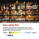 Emos Z58311 füstszínű LED izzó E27 G125 4,5W 180lm 1800K meleg fehér flame izzószál vintage 3 év garancia