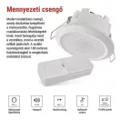 EMOS P57103 Vezetékes/Vezeték nélküli csengő falba, mennyezetbe építhető 