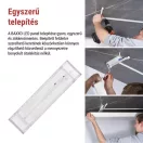 EMOS LED panel BAXXO felületi szerelés 36W 4320lm IP20 természetes fehér UGR Cikkszám ZB3624