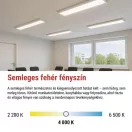 EMOS LED panel BAXXO felületi szerelés 36W 4320lm IP20 természetes fehér UGR Cikkszám ZB3624