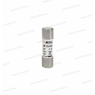 OMU system OM 10X38 4A gG hengeres olvadó biztosítóbetét