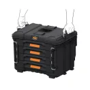 Keter 262661 ROC Pro GEAR 2.0 XL4 fiókos szerszámosláda