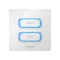 MiBoxer ESR2TW dupla panel távirányító fehér 2.4G