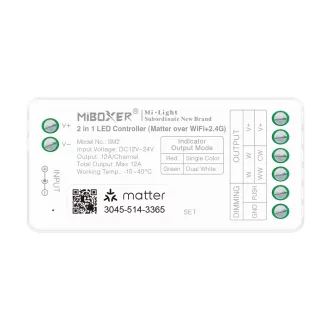 MiBoxer SM2 2in1 Matter Wifi RF vezérlő