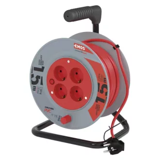 Emos P19515 KÁBELDOB 4ALJZAT 15M 1,0MM PVC SC