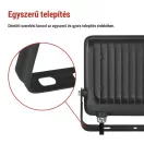 Emos ZS2244B LED REFLEKTOR GLARO 50W 5000LM IP65 NW B