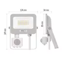 Emos ZS2324W LED REFLEKTOR GLARO 20W 2000LM IP54 NW W PIR