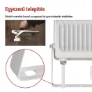 Emos ZS2334W LED REFLEKTOR GLARO 30W 3000LM IP54 NW W PIR