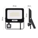 Emos ZS2344B LED REFLEKTOR GLARO 50W 5000LM IP54 NW B PIR
