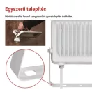 Emos ZS2344W LED REFLEKTOR GLARO 50W 5000LM IP54 NW W PIR