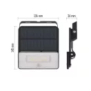 EMOS ZG121S LED SOLAR reflektor hordozható SOLO, PIR, 1000lm IP54 természetes fehér
