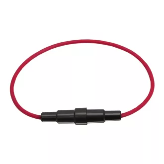 Biztosíték foglalat, lengő, csavaros, 5x20mm (05263)