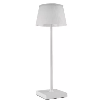   EMOS Z7630W Katie LED asztali lámpa, újratölthető, fehér