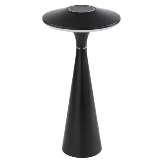 EMOS Z7633 Jason LED asztali lámpa, újratölthető, fekete