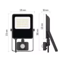 Emos ZS2933 #LED FLOODLIGHT VISIO 30W 4500LM IP54 NW PIR