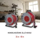 Emos P09225M KÁBELDOB 4ALJZAT 25M 2,5MM PVC S