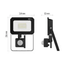 Emos ZS2323 LED REFLEKTOR SIMPO 20W 2000LM IP44 NW PIR