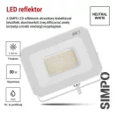 Emos ZS2233W LED REFLEKTOR SIMPO 30W 3000LM IP65 NW W