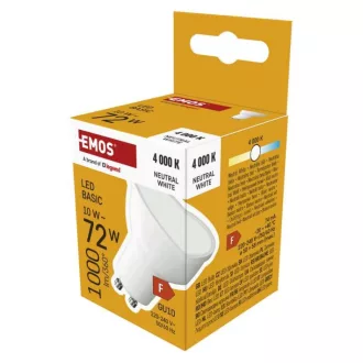 Emos ZL8F53 #LED BASIC MR16 10W(72W) 1000lm GU10 NW