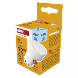 Emos ZL8F54 #LED BASIC MR16 10W(72W) 1000lm GU10 CW