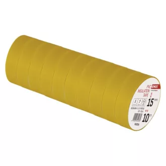 EMOS F61516 Szigetelőszalag 15/10 sárga