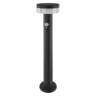   EMOS ZGJ0B4S LED napelemes kerti lámpa TERION szürkületérzékelővel, 12,5 x 12,5 x 50 cm
