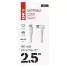 Emos S30210 ANTENNA KOAX KÁBEL 90° 2,5M