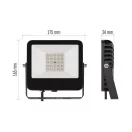 Emos ZS2413 LED REFLEKTOR AVENO 20W 2900LM IP66 NW