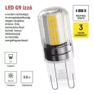 Emos ZQ9D13 #LED CLS JC 2,5W(32W) 350lm G9 NW