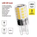 Emos ZQ9E23 #LED CLS JC 4,2W(40W) 470lm G9 NW