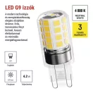 Emos ZQ9E23.2 #LED CLS JC 4,2W(40W) 470lm G9 NW 2PC