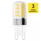Emos ZQ9E24.2 #LED CLS JC 4,2W(40W) 470lm G9 CW 2PC