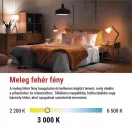 Emos ZQ9D32 LED CLASSIC JC 4,3W(48W) 600LM G9 WW