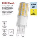 Emos ZQ9D34 LED CLASSIC JC 4,3W(48W) 600lm G9 CW