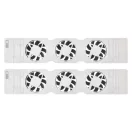 EMOS P56PR2 Radiátor fűtéserősítő ventilátor szett - DUO, fehér