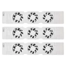 EMOS P56PR3 Radiátor fűtéserősítő ventilátor szett - TRIO, fehér