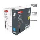 EMOS S9142 UTP kábel CAT 5E , outdoor, 100m