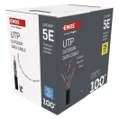 EMOS S9142 UTP kábel CAT 5E , outdoor, 100m