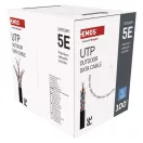 EMOS S9142 UTP kábel CAT 5E , outdoor, 100m