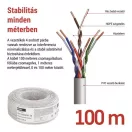 EMOS S9136 UTP kábel CAT5E PVC basic 100m