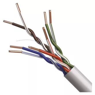 EMOS S9137 UTP kábel CAT5E PVC CCA, 100m