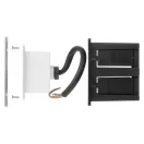 EMOS ZC0109 LED irányfény beépíthető AMAL, négyzet 2W IP65 meleg fehér
