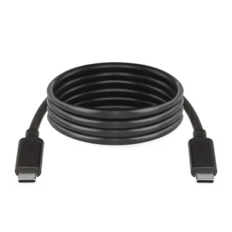   EMOS SM7028BL Töltő- és adatkábel 2.0 USB-C / USB-C, 1 m, fekete